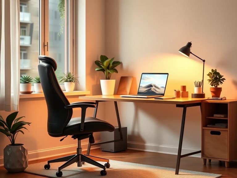 Sfaturi esențiale pentru amenajarea unui birou confortabil acasă