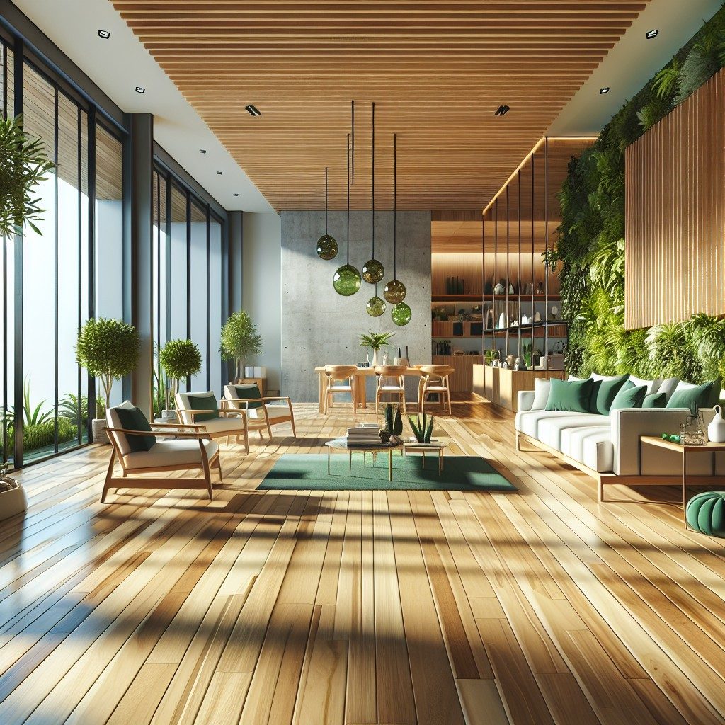 Amenajări interioare moderne cu materiale naturale și durabile